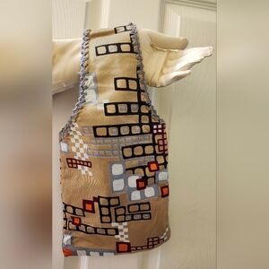 Vintage Geometric Patterned Sling Bag